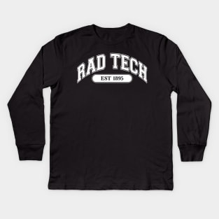 Rad Tech 1895 Kids Long Sleeve T-Shirt